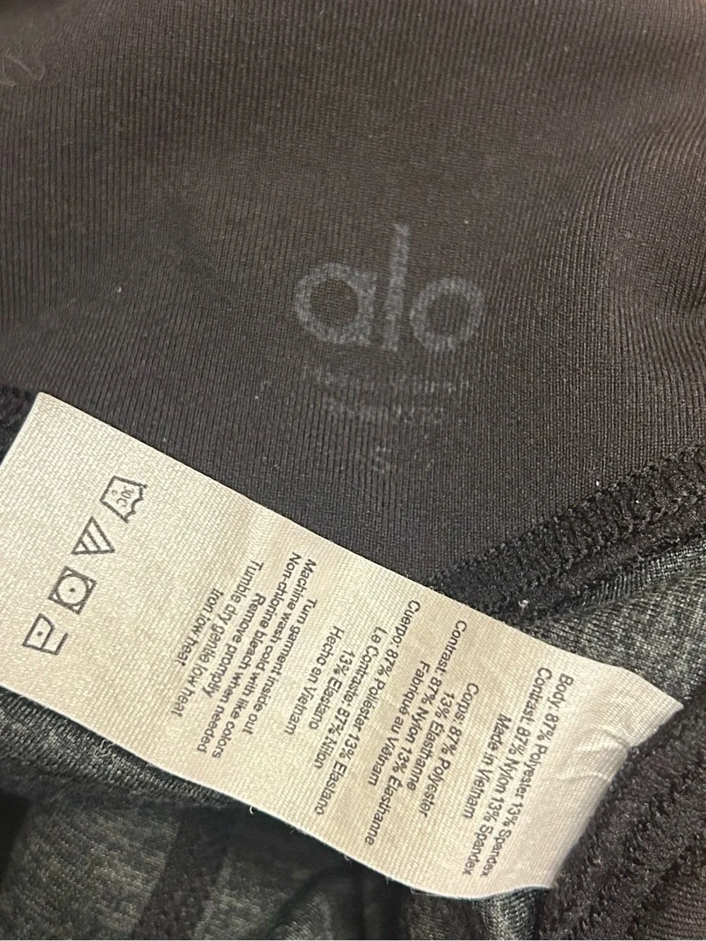EUC High-Waist Alosoft Lounge Legging Gray Size S barely worn
